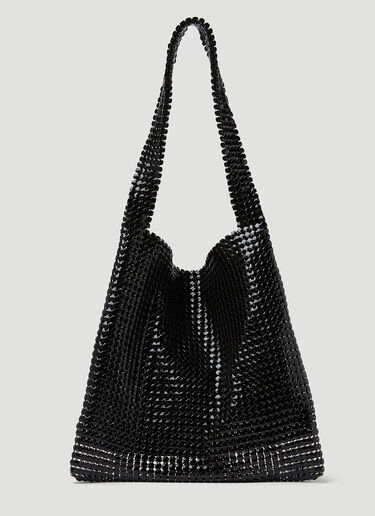 Rabanne Pixel Hobo Shoulder Bag Black pac0250057