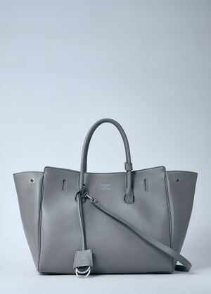 Balenciaga Small Hampton Carry All Handbag Grey bal0259023