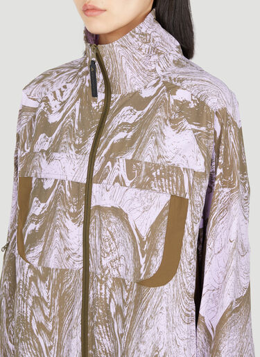 adidas by Stella McCartney Print Track Jacket Purple asm0254016