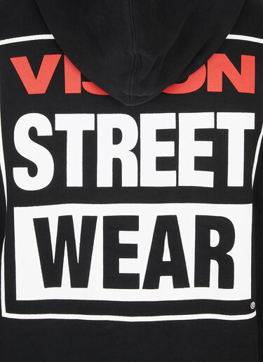 Vision Street Wear OG Box Logo Hooded Sweatshirt Black vsw0150007