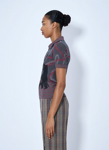 LN-CC® - Vivienne Westwood: Cutlass Polo - Purple Vivienne Westwood Cutlass Polo Purple vvw0266010
