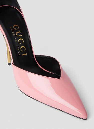 Gucci Patent High Heel Pumps Pink guc0251082