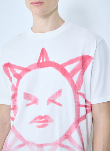 Our Legacy Squinting Sun T-Shirt White our0160004