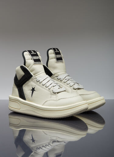 Rick Owens DRKSHDW x Converse Turbowpn Leather Sneakers Black dsc0354001