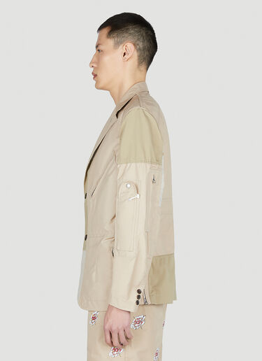 Junya Watanabe Patchwork Blazer Beige jwn0152006