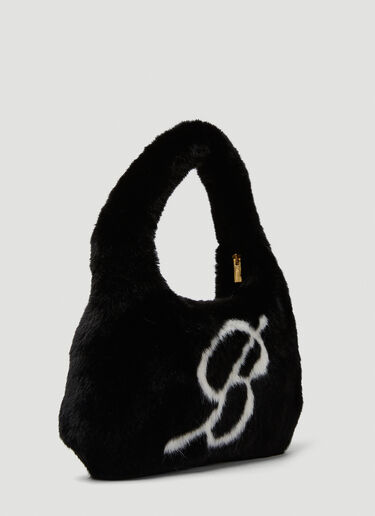 Blumarine 环保人造毛皮手提包 黑 blm0249017