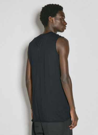 Rick Owens 毛边背心  黑色 ric0155020