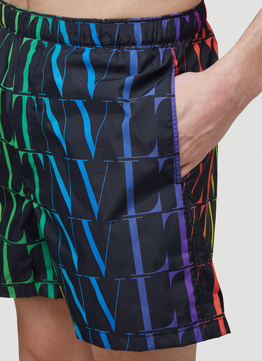 Valentino VLTN Times Swim Shorts Black val0143016