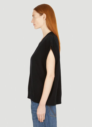 Studio Nicholson Feliz Knit Vest Black stn0251002