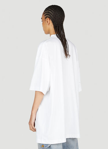 ロゴTシャツ VETEMENTS ロゴTシャツ ホワイト vet0254013