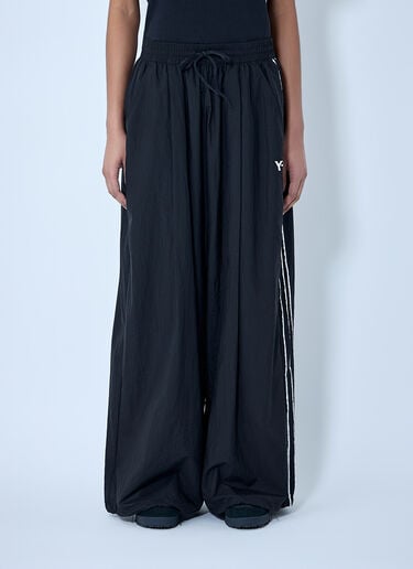 Y-3 Raw Edge Wide Pants Black yyy0364016