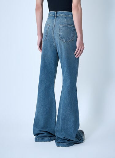 Rick Owens DRKSHDW Denim Bolan Bootcut Pants Blue drk0164017