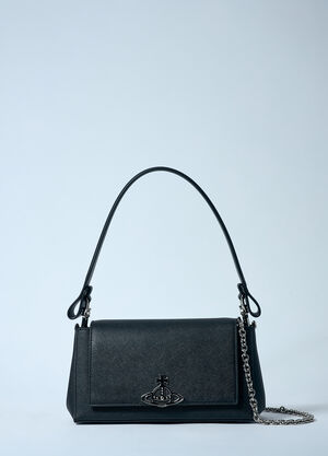 Vivienne Westwood ヘーゼルミディアム ハンドバッグ ブラック vvw0259021