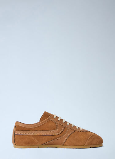 Dries Van Noten Suede Panel Sneakers Brown dvn0265026