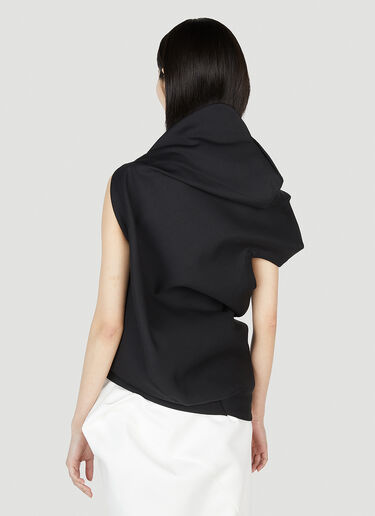 Issey Miyake 토르소 탑 블랙 ism0252003