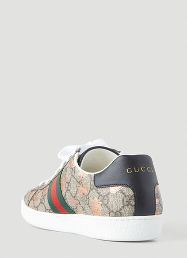 Gucci Berry Print Supreme Sneakers Beige guc0247149