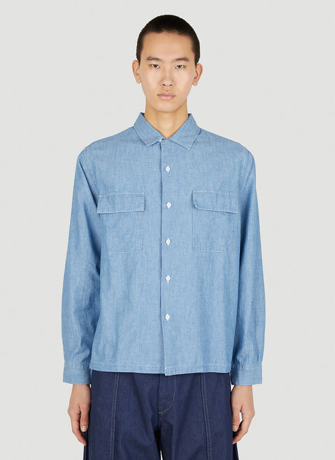 Levi's 샴브레이 셔츠 블루 lvs0350006