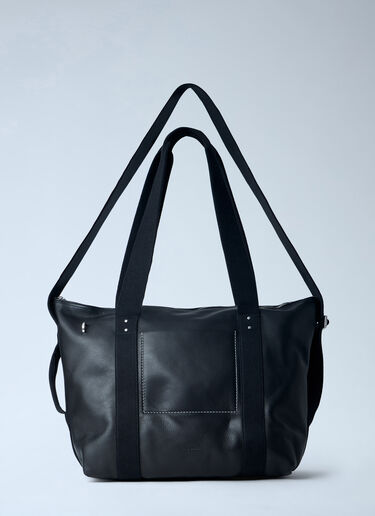 Leather Tote Bag Rick Owens Leather Tote Bag Black ric0163055