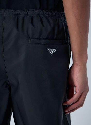 Prada Re-Nylon Swim Shorts Black pra0163059