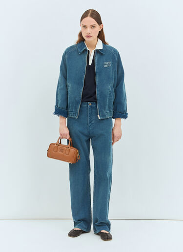 Corduroy Pants Miu Miu Corduroy Pants Blue miu0259018