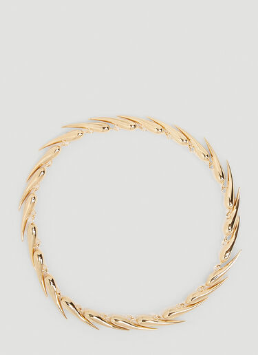 Mugler Chilli Necklace Gold mug0252056