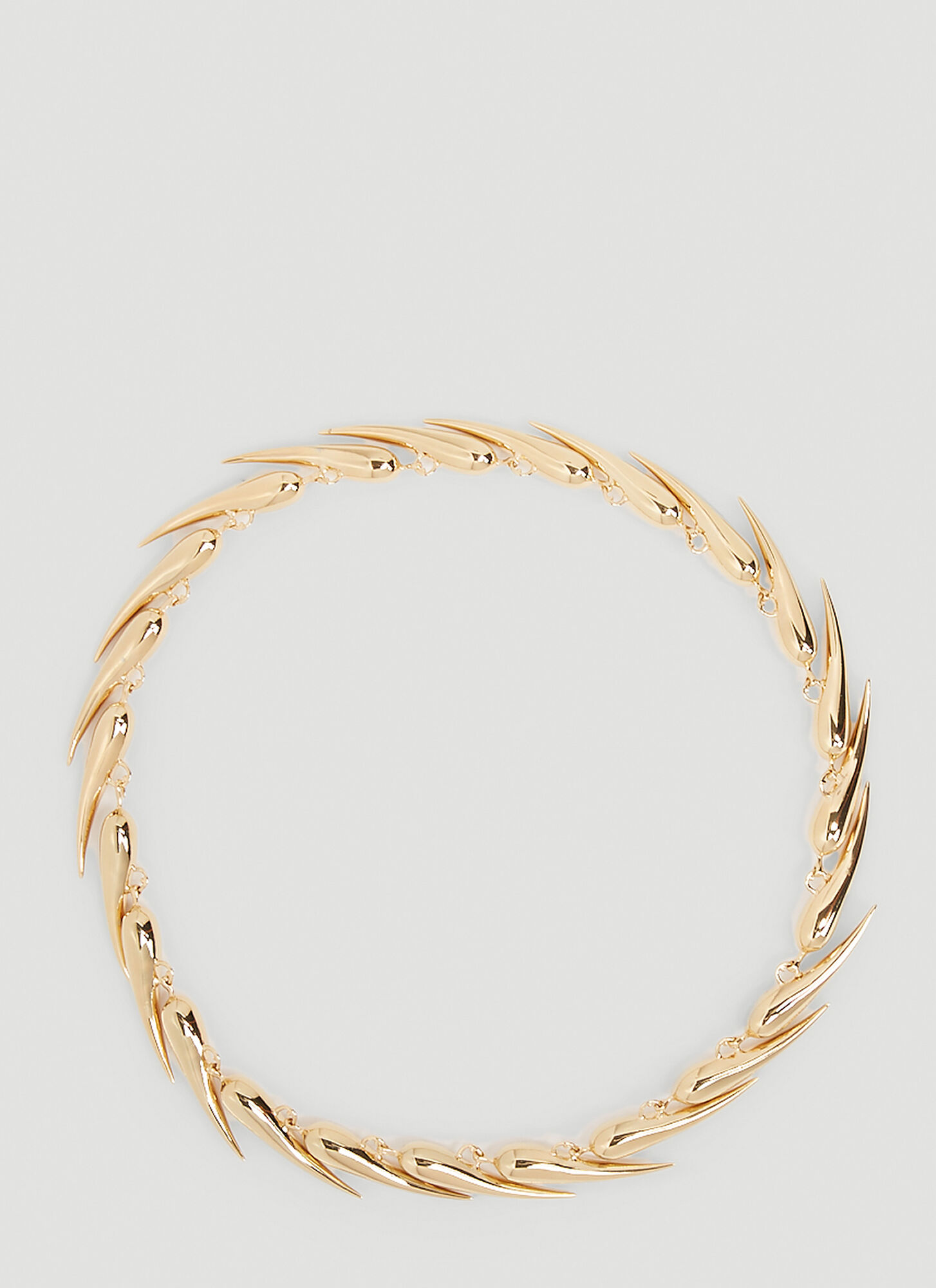Mugler Chilli Necklace In Gold
