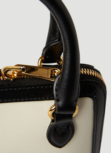 Gucci Bi-Colour Horsebit Handbag Cream guc0245147