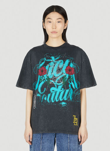 Aries x Juicy Couture Juicy Loaded T-Shirt Black ajy0352010