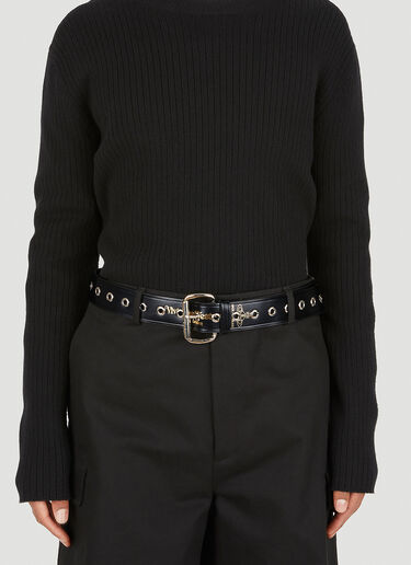 Vivienne Westwood Alex Leather Belt Black vvw0148028