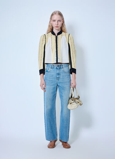 Chloé Straight Jeans In Denim Blue chl0266019