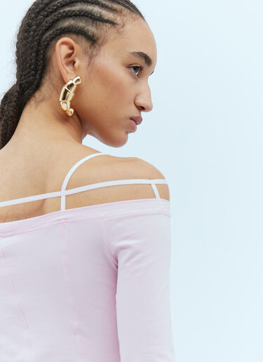 Jacquemus Le T-Shirt Sierra Pink jac0254035