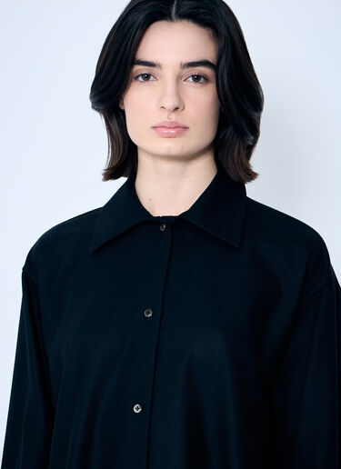 The Row Komako Shirt Black row0259006