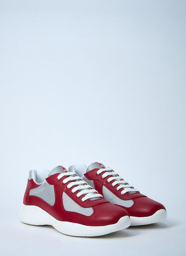 Prada America's Cup Sneakers Red pra0161016