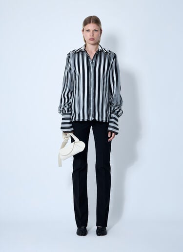 Sportmax Silk Shirt Black spx0260004