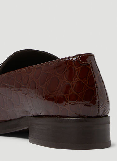 Square Roxy Loafers Martine Rose Square Roxy Loafers Brown mtr0142023