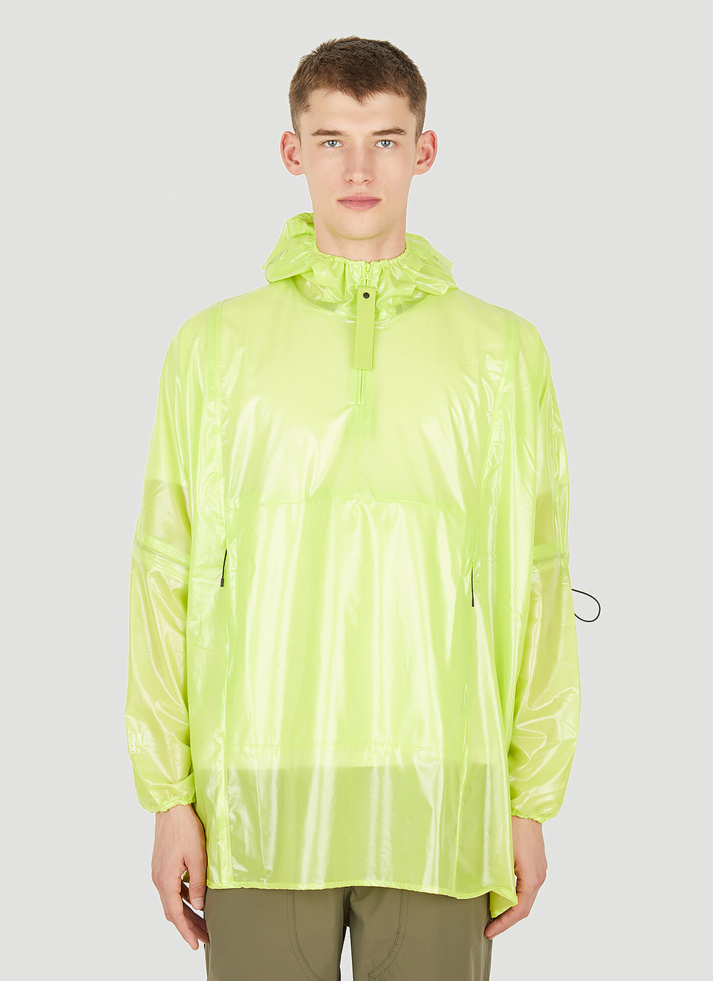 Rains Ultralight Anorak Jacket In Yellow