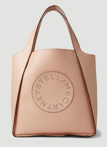 Stella McCartney 徽标托特包 粉色 stm0251029