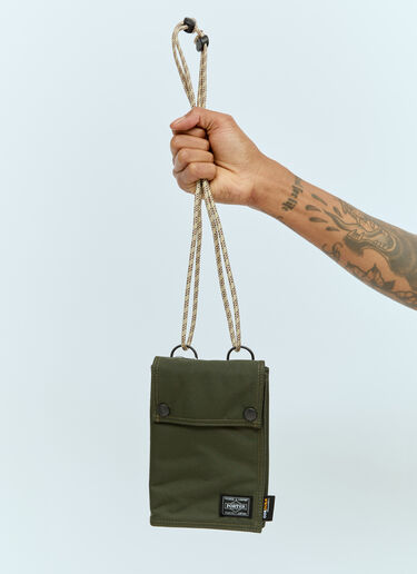 Comme des Garçons Homme x Porter Nylon Crossbody Bag Green cdh0156007