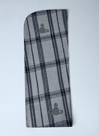 LN-CC® - Vivienne Westwood: 타탄 후드 - 회색 Vivienne Westwood 타탄 후드 회색 vvw0166022