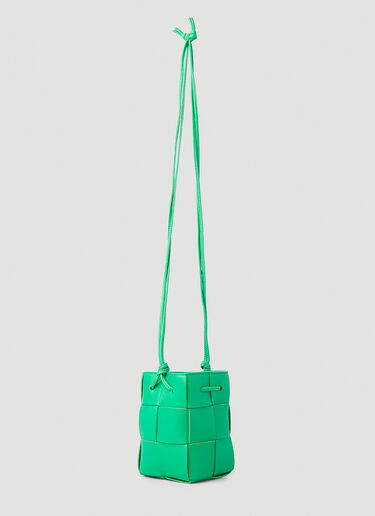 Bottega Veneta Intreccio Bucket 迷你单肩包 绿 bov0248088