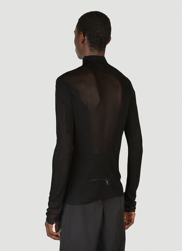 032C Transparent Turtleneck Black cee0152003