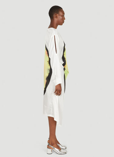 Issey Miyake Slice Dress White ism0250001