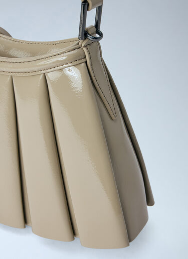 LN-CC® - Lacoste: Runway Small Patent Leather Lenglen Purse - Khaki Lacoste Runway Small Patent Leather Lenglen Purse Khaki lac0266006