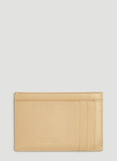 Bottega Veneta Intreccio 编织拉链卡包 米色 bov0246031