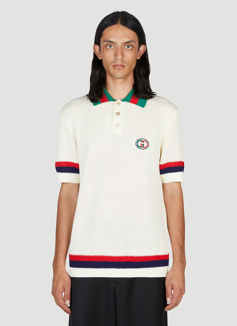 Versace Web Polo Shirt Black ver0154006