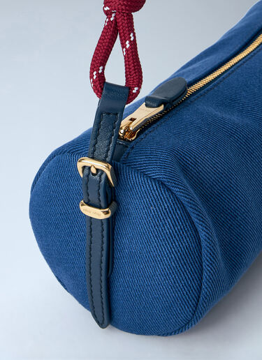 Miu Miu Gabardine Rope-Strap Shoulder Bag Blue miu0265034