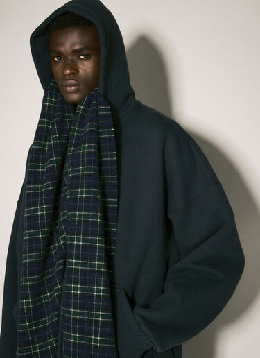 Balenciaga Unity Sports Icon Scarf Hooded Sweatshirt Dark Blue bal0157010