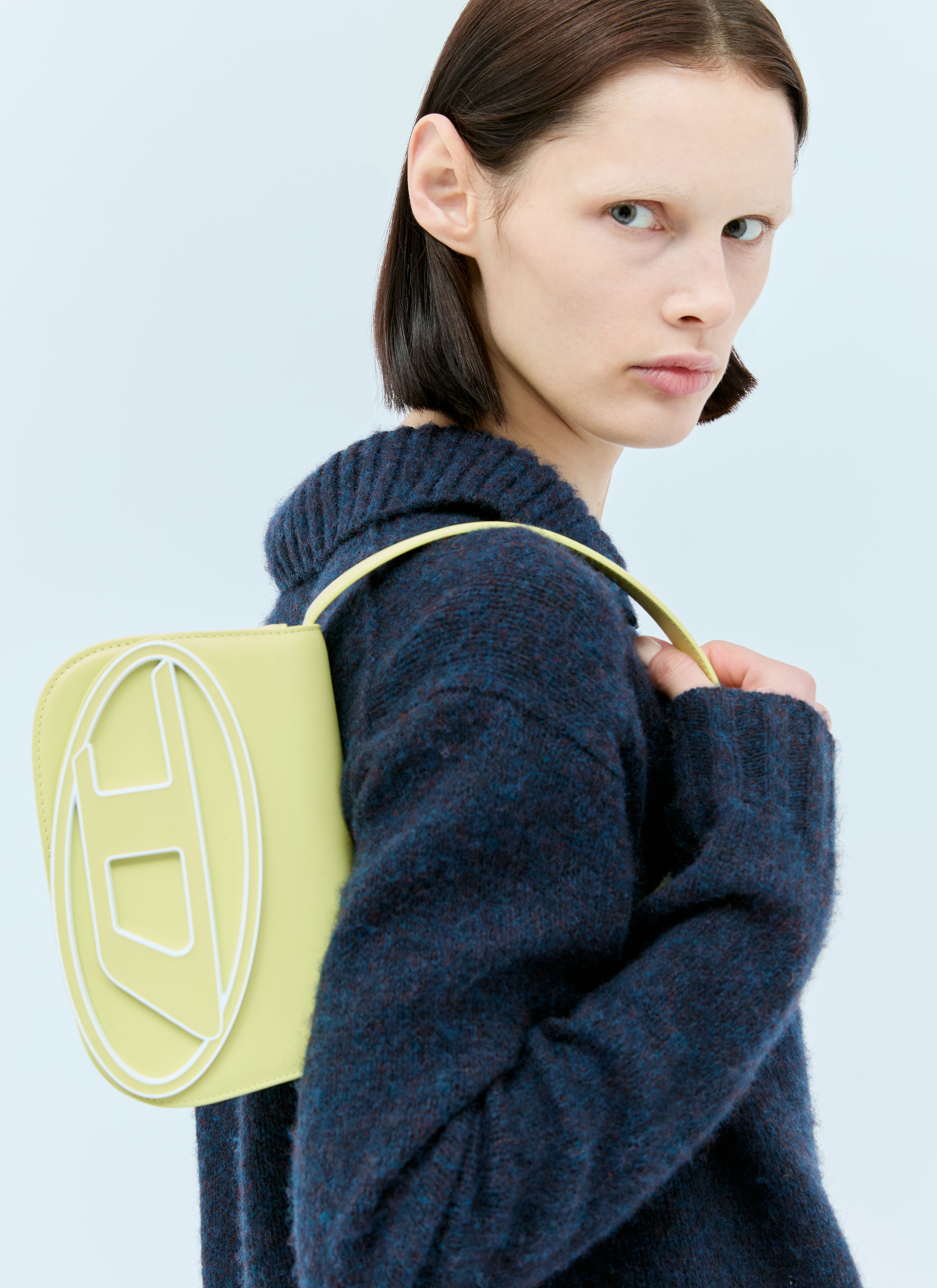 Diesel Women s 1DR Shoulder Bag in Yellow LN CC