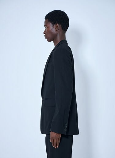 LN-CC® - Acne Studios: Fitted Suit Jacket - Black Acne Studios Fitted Suit Jacket Black acn0165047