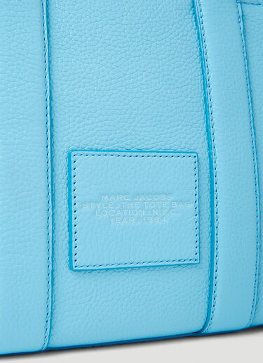 Marc Jacobs Leather Small Tote Bag Blue mcj0253014